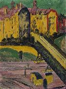 Ernst Ludwig Kirchner View from the Window oil painting picture wholesale